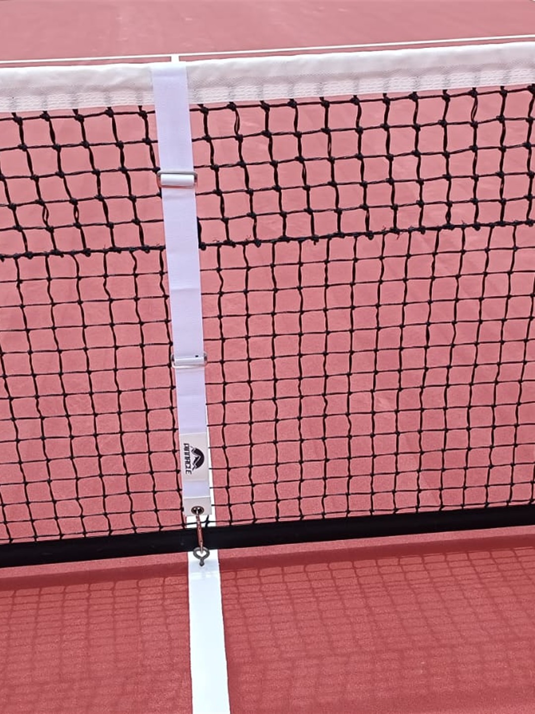 Net y faja central de tenis